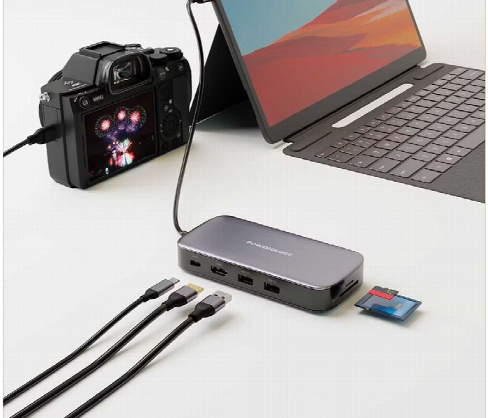 Powerology 256Gb Usb C Hub And Ssd Drive - Zoom Image 3