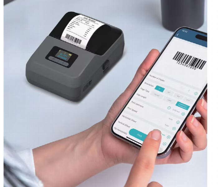 Green Lion Thermal Printer  Portable Label Printer - Zoom Image 2