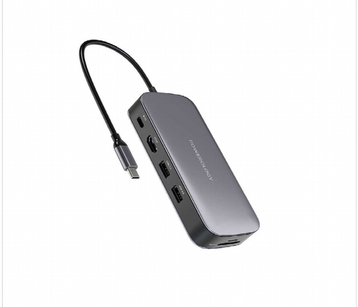 Powerology 512Gb Usb C Hub And Ssd Drive All In One Storage - Zoom Image 1