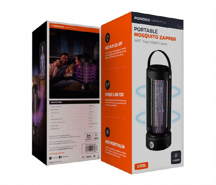 Porodo Lifestyle Portable Mosquito Zapper - Zoom Image 2