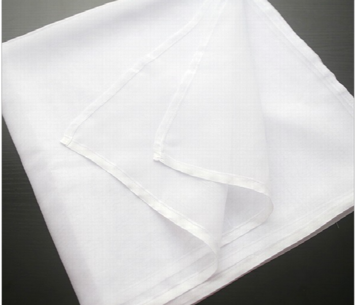 Ghatra White 55 Size Traditional Head Gear Voile - Zoom Image 2