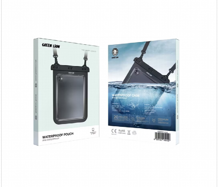Green Lion Waterproof Pouch For 12Inch Tablets - Zoom Image 2