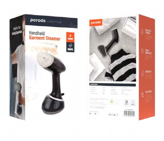 Porodo Lifestyle Portable Garment Steamer 1700W - Zoom Image 5