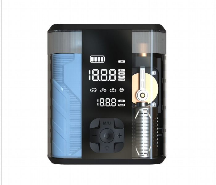 Powerology 8800Mah Jump Start Air Compressor - Zoom Image 1