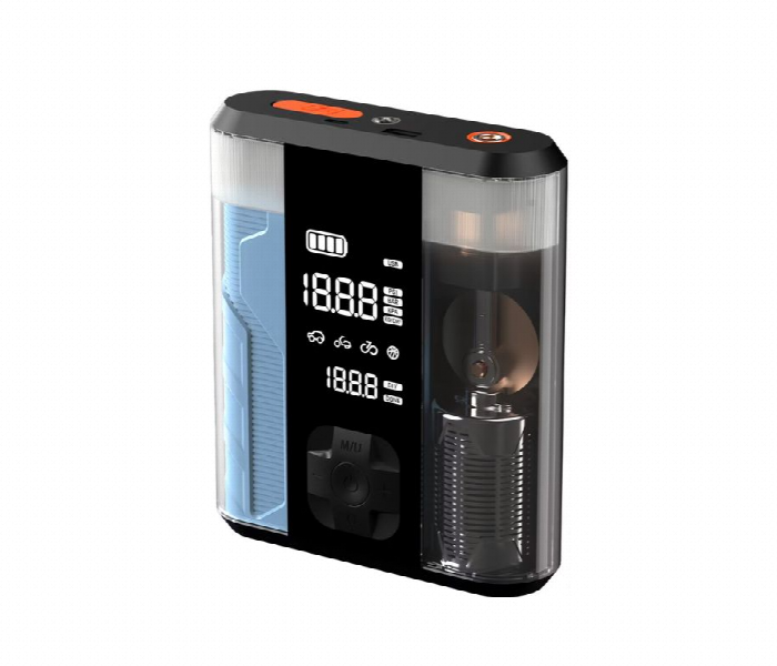 Powerology 8800Mah Jump Start Air Compressor - Zoom Image 2