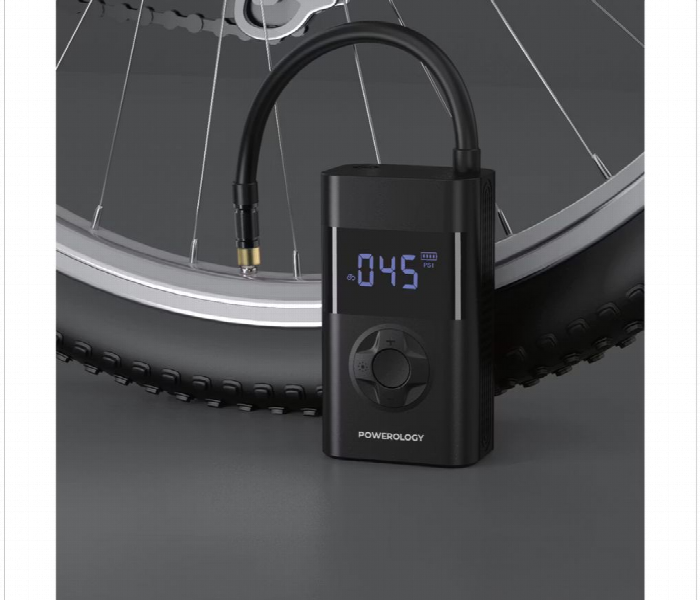 Powerology Ultra Portable Air Compressor Power Bank - Zoom Image 3