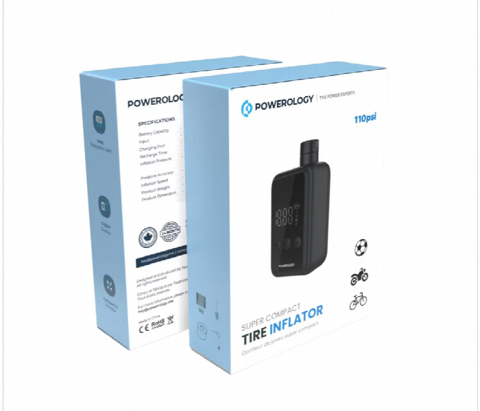 Powerology Super Compact Tire Inflator - Zoom Image 6