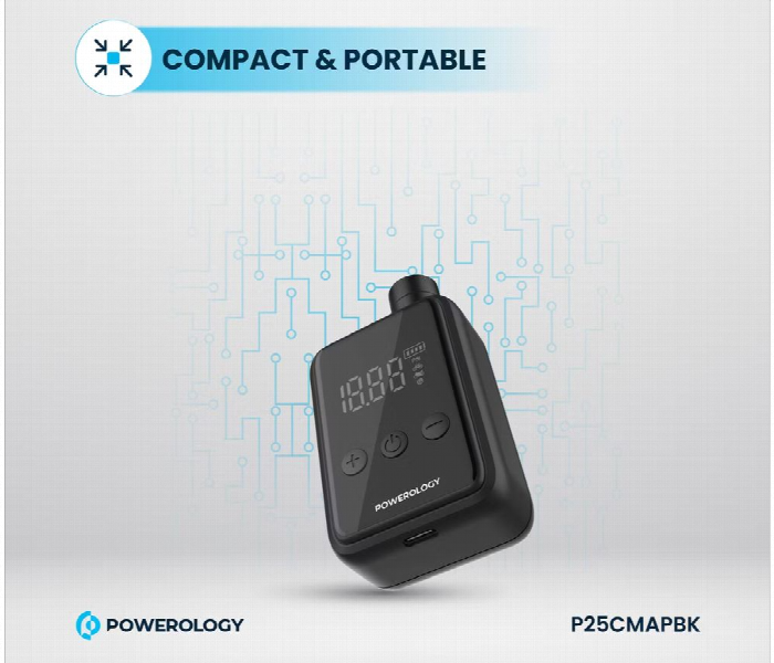 Powerology Super Compact Tire Inflator - Zoom Image 3