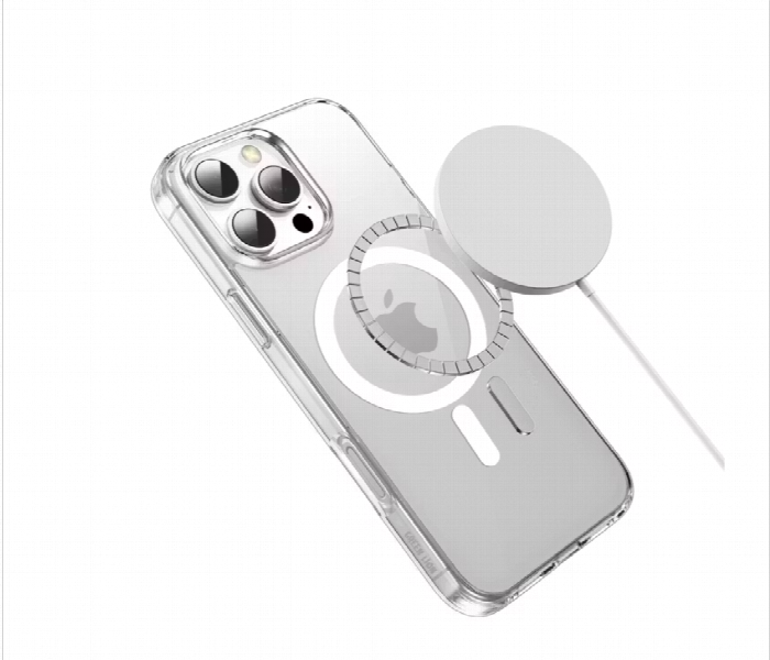 Green Lion Magsafe Crystal Clear Case For Iphone 16 Pro - Zoom Image 3