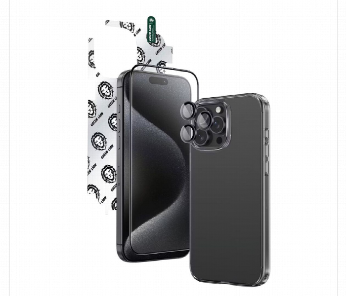 Green Lion 4 In 1 Defender Pack Iphone 16 Pro - Zoom Image 1