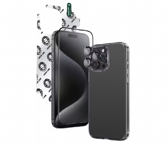 Green Lion 4 In 1 Defender Pack Iphone 16 Pro - Zoom Image 1