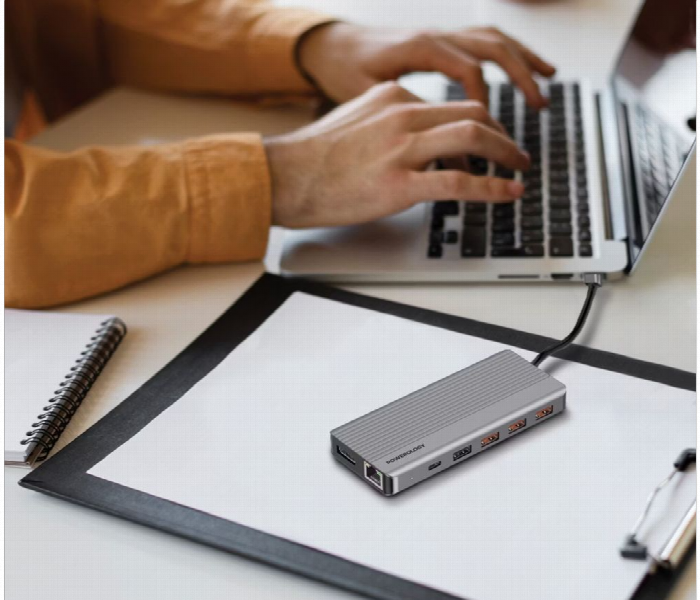Powerology 13 In 1 Usb C Hub 4K Hdmi Type C - Zoom Image 5