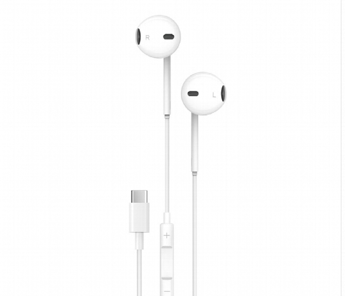 Porodo Stereo Earbuds Type C Connector - Zoom Image 1