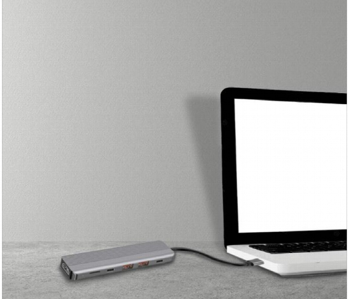 Powerology 6 In 1 Slim 4K Hdmi Usb C Hub - Zoom Image 5