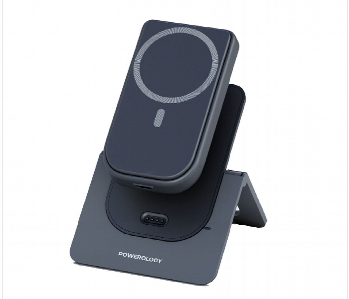 Powerology Magsafe Combo Power Bank  Charging Stand 10000Mah - Zoom Image 1