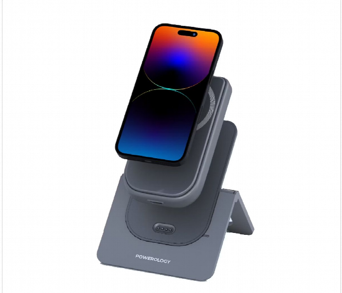 Powerology Magsafe Combo Power Bank  Charging Stand 10000Mah - Zoom Image 2