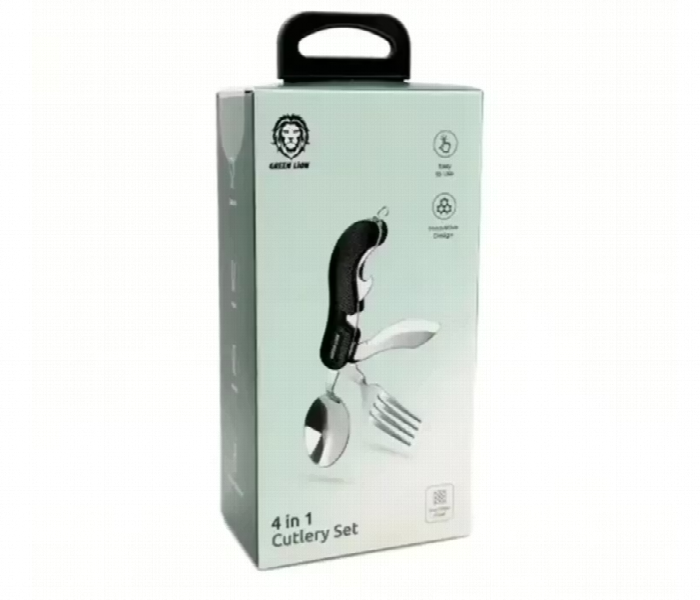 Green Lion 4 In 1 Cutlery Set With Innovative Design - Zoom Image 4
