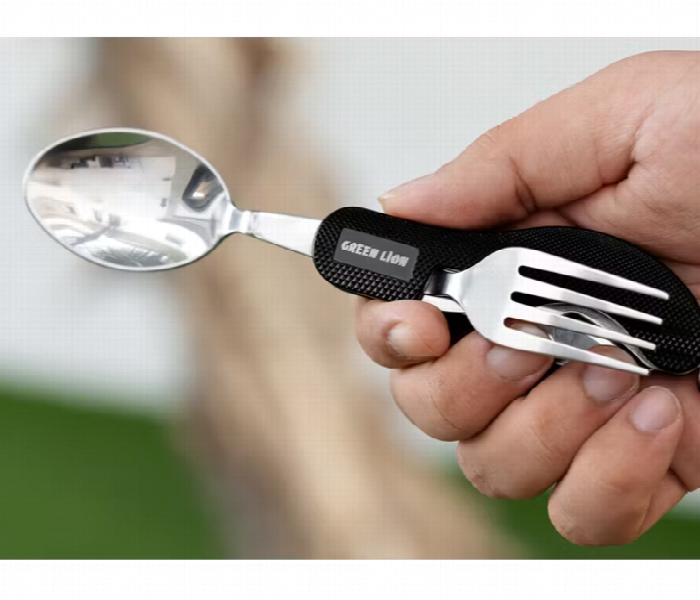 Green Lion 4 In 1 Cutlery Set With Innovative Design - Zoom Image 3