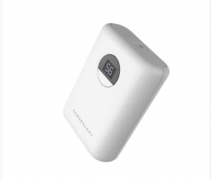 Powerology 10000Mah Ultra Compact Power Bank White - Zoom Image 2