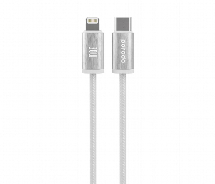 Porodo Woven 30W Lightning To Type C Cable 1.2M - Zoom Image 1