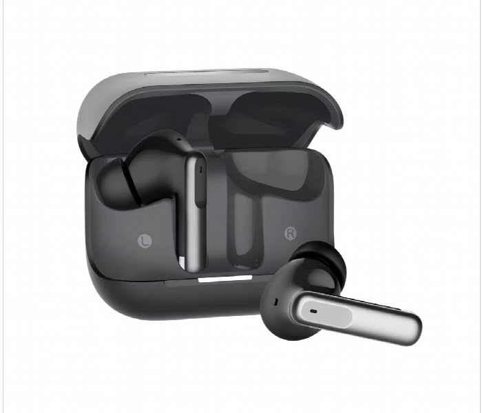 Powerology 6 Mic Hybrid Anc Enc True Wireless Buds White - Zoom Image 3