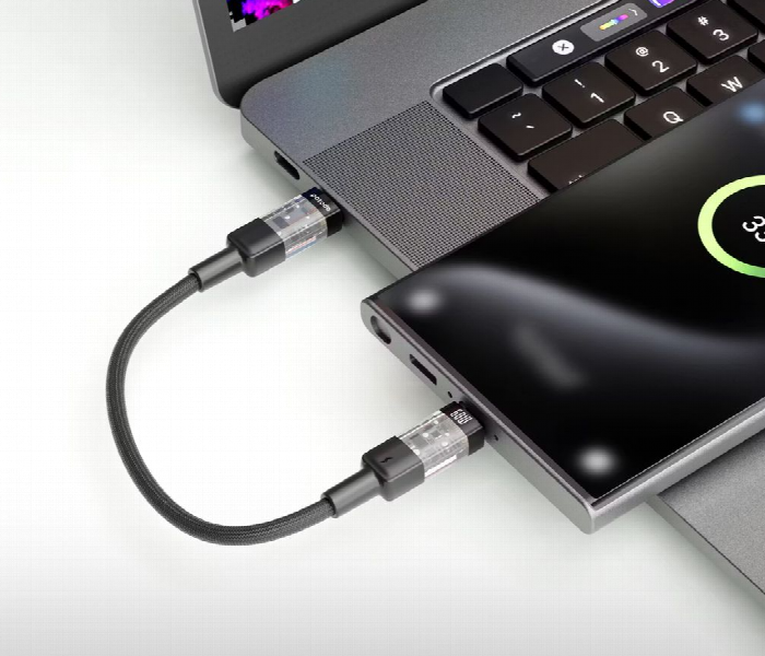 Porodo Braided 60W Pd C To C Fast Charging Cable - Zoom Image 2