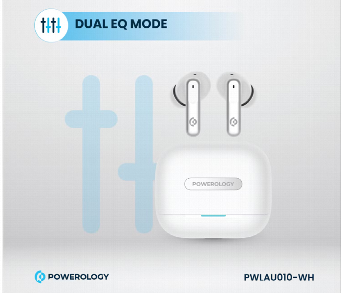 Powerology 6 Mic Hybrid Anc Enc True Wireless Buds - Zoom Image 3