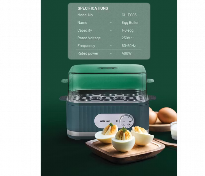 Green Lion Smart Egg Cooker 400W - Zoom Image 3