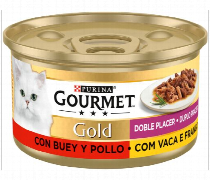 Gourmet Gold Duot Beef And Chicken 1 Box . 24 Can - Zoom Image 2