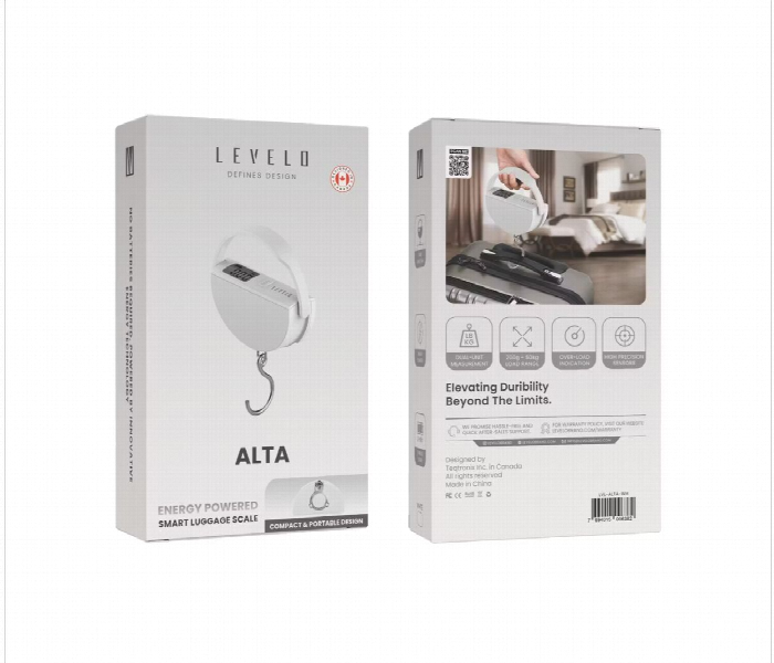 Levelo Alta Luggage Scale White - Zoom Image 5