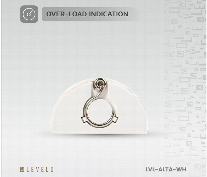 Levelo Alta Luggage Scale White - Zoom Image 3