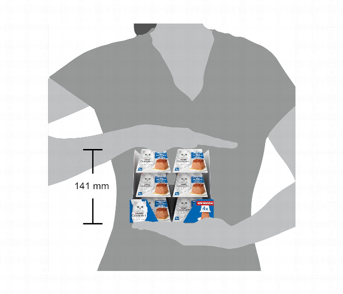 Gourmet Revelations Mousse With Ocean Fish 1 Box . 6 Piece - Zoom Image 4