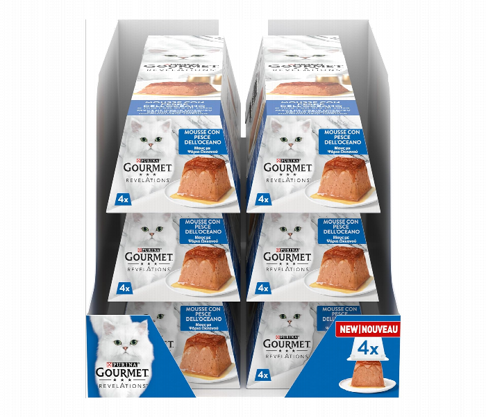 Gourmet Revelations Mousse With Ocean Fish 1 Box . 6 Piece - Zoom Image 3