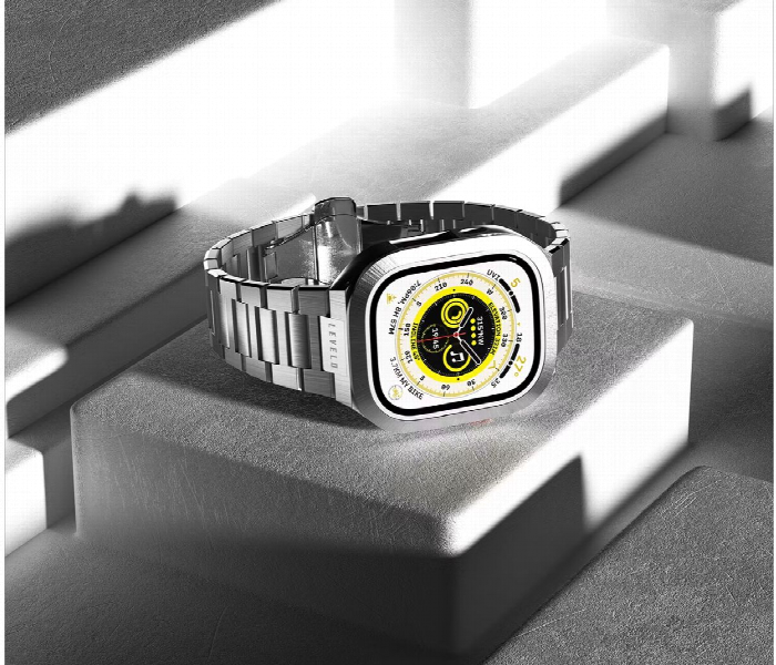 Levelo Royal Stainless Steel Strap And Case For Apple Watch Strap 49Mm - Zoom Image 4
