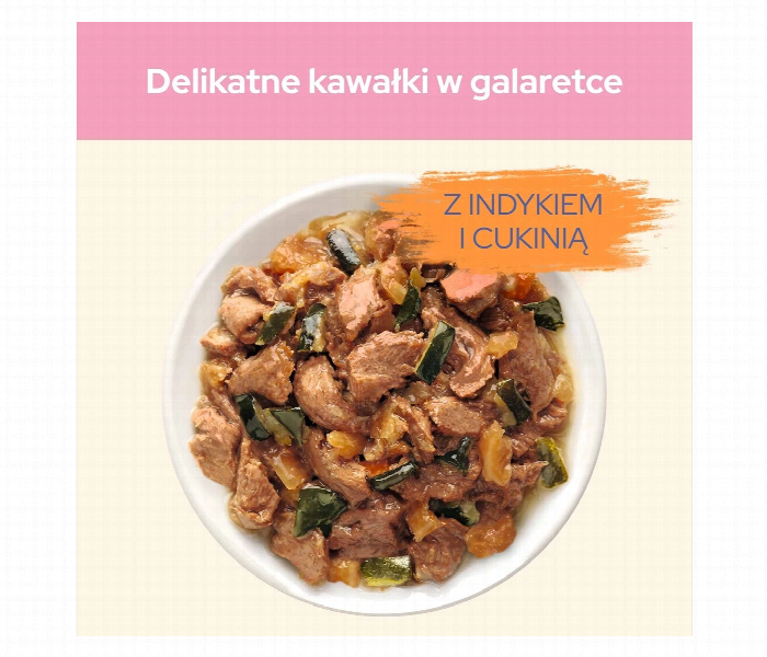 Cat Chow Kitten Jelly With Turkey And Carrot 1 Box . 26 Piece - Zoom Image 3