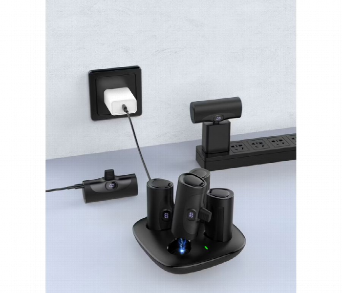 Porodo 5000Mah 4 In 1 Power Bank Station - Zoom Image 4