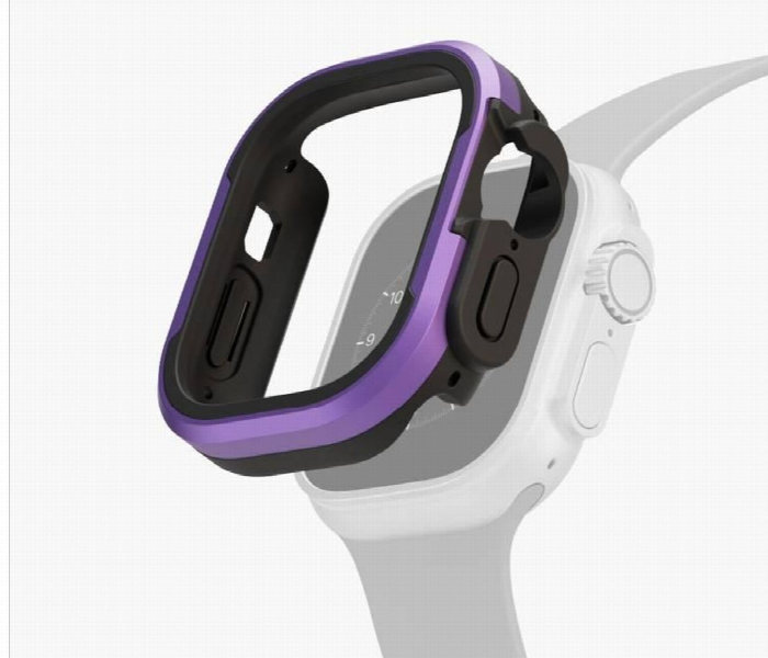 Levelo Rugged Armour Shield Case For Apple Watch 49Mm Purple - Zoom Image 2