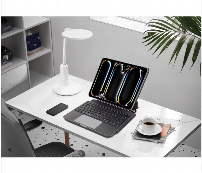 Levelo Aeroboard Pro Saffiano Leather Wireless Keyboard For Ipad Pro 13 Inch - Zoom Image 4
