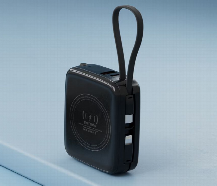 Porodo 10000Mah Magsafe Power Bank Black - Zoom Image 3