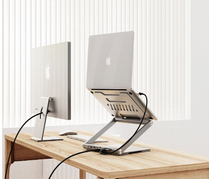 Levelo Aero Link Magnetic Design Laptop Stand - Zoom Image 4