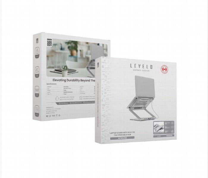 Levelo Aero Link Magnetic Design Laptop Stand - Zoom Image 6
