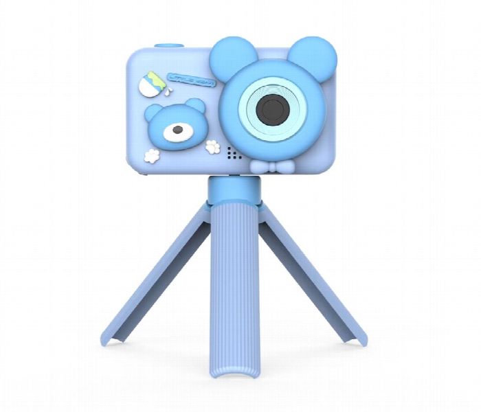 Porodo Kids Digital Camera With Tripod Stand Blue - Zoom Image 5