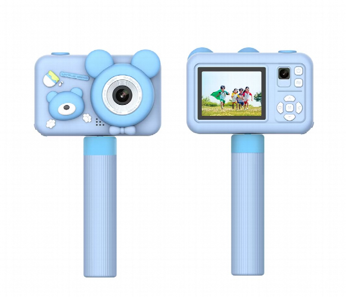 Porodo Kids Digital Camera With Tripod Stand Blue - Zoom Image 1