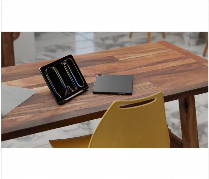 Levelo Elegant Hybrid Leather Case For Ipad Pro 12.9 Black - Zoom Image 4