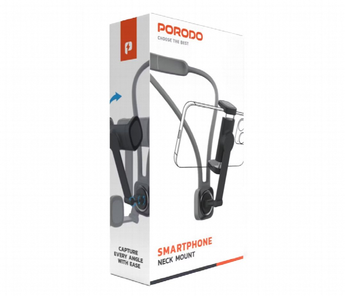 Porodo Smartphone Neck Mount Black - Zoom Image 5