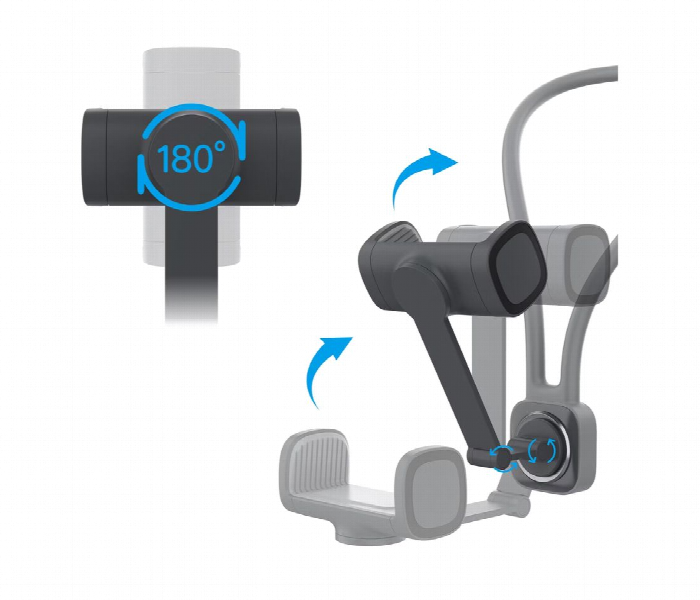 Porodo Smartphone Neck Mount Black - Zoom Image 3
