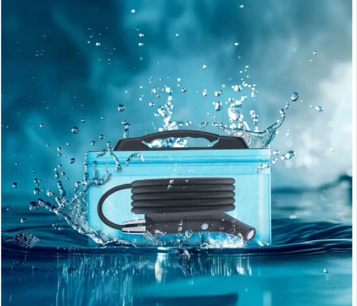 Green Lion Portable Travel Bidet  2.3L 800Mah  Black - Zoom Image 2