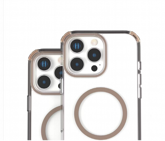 Levelo Celeste Magsafe Case With Crossbody Strap For Iphone 16 Pro Rose Gold - Zoom Image 2