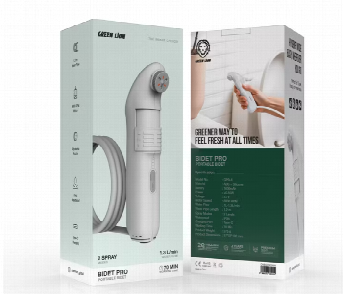 Green Lion Bidet Pro Portable 5.55W - Zoom Image 3