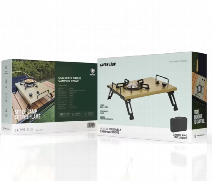 Green Lion Gcs 20 Foldable Camping Stove - Zoom Image 3